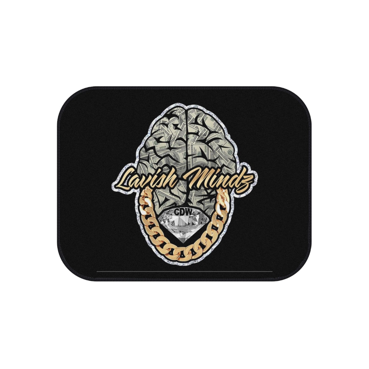 Lavish Brain Car Mats (Set of 4)