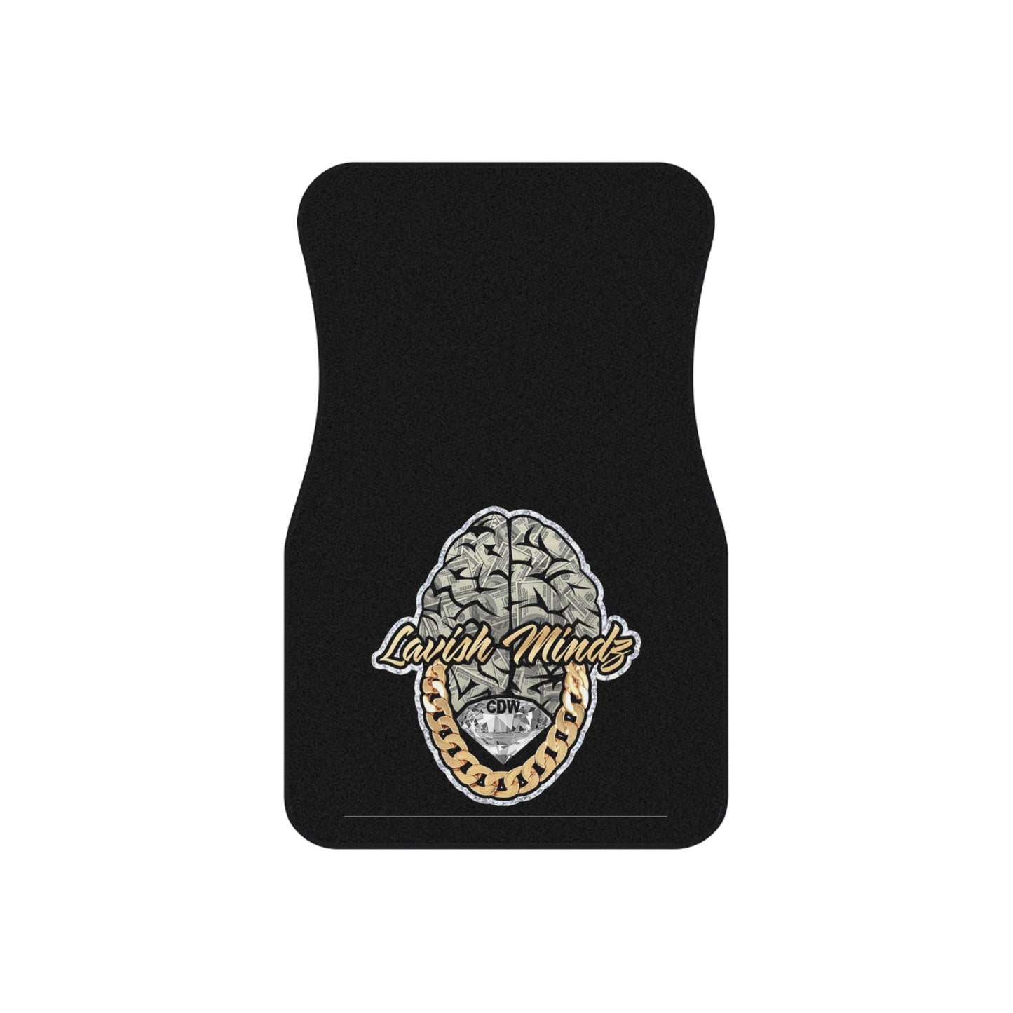 Lavish Brain Car Mats (Set of 4)