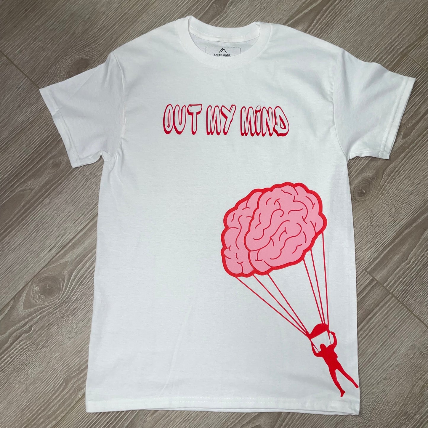 Out My Mind White “Red”