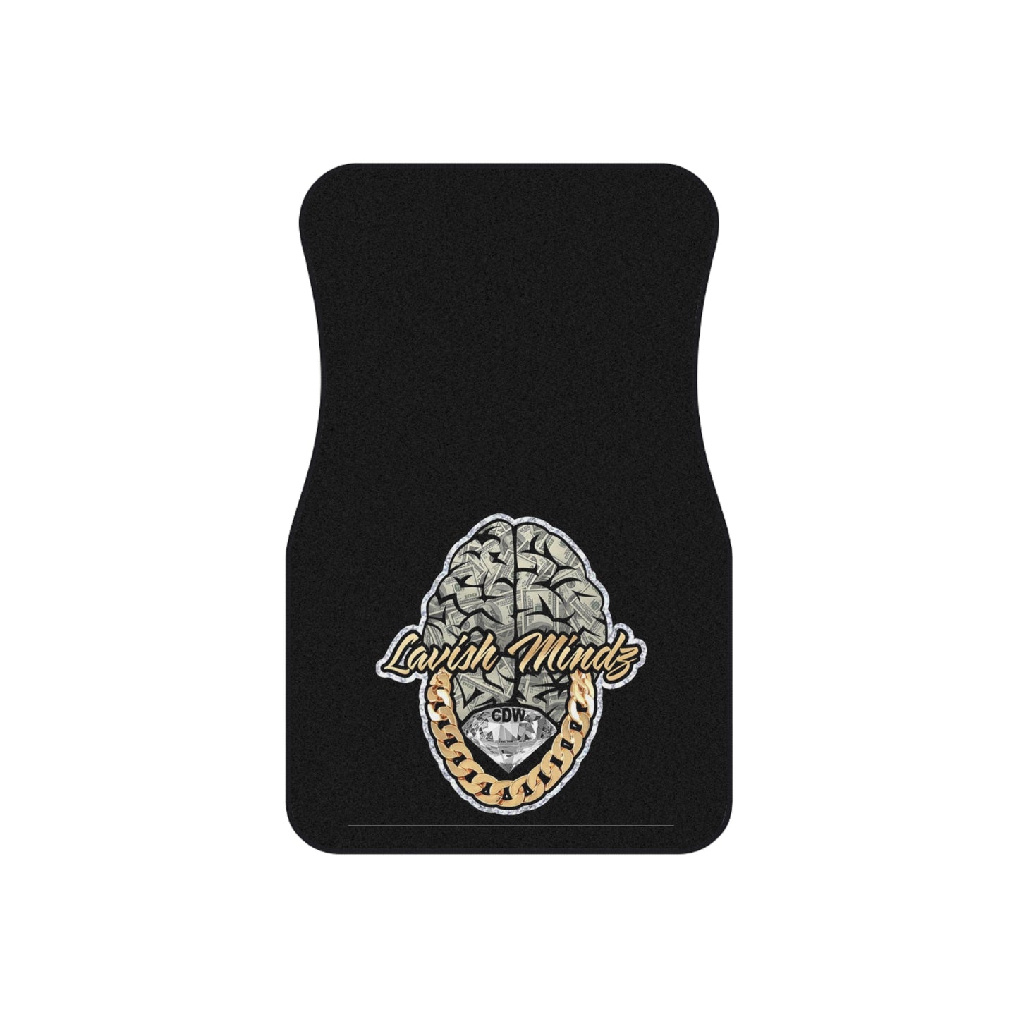 Lavish Brain Car Mats (Set of 4)