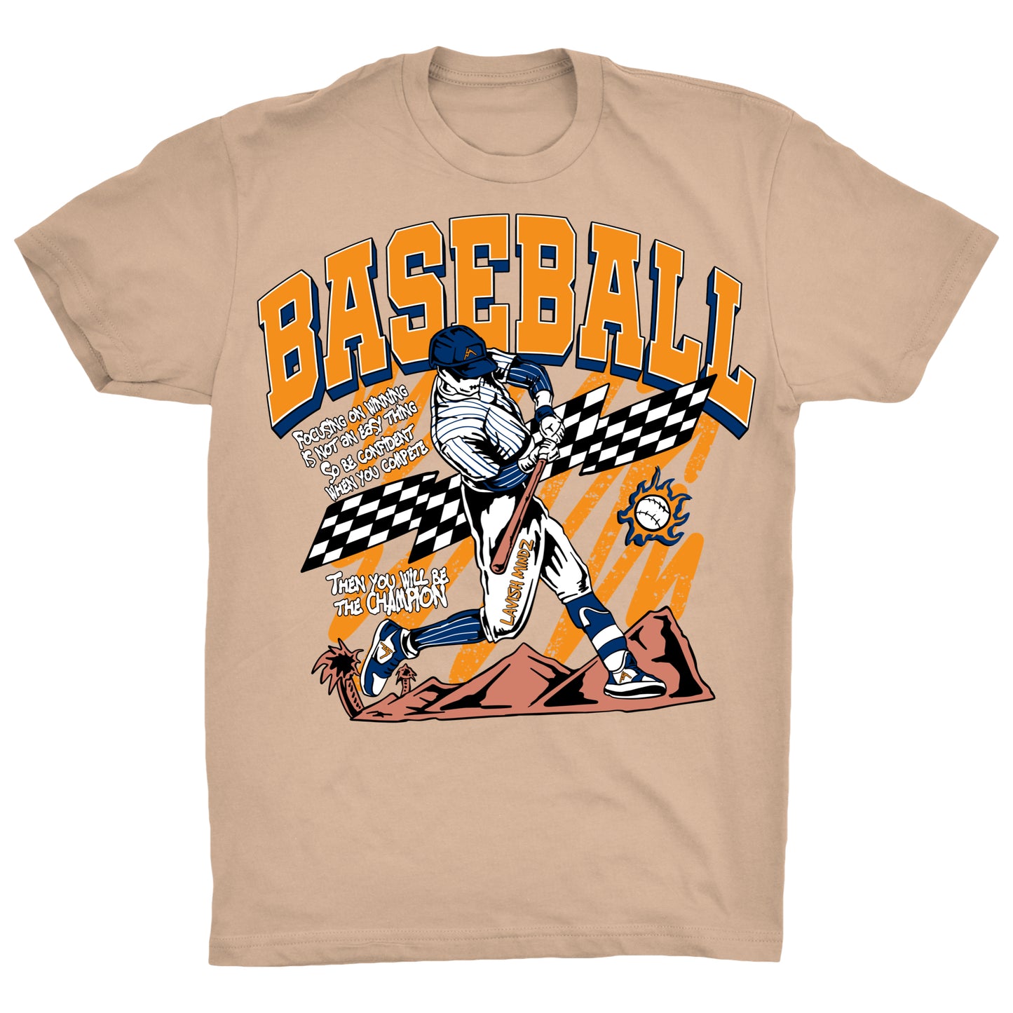 Tan Home Run Tee