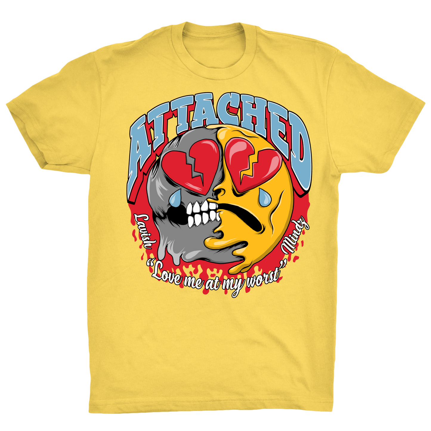 Attached Emoji Yellow Tee