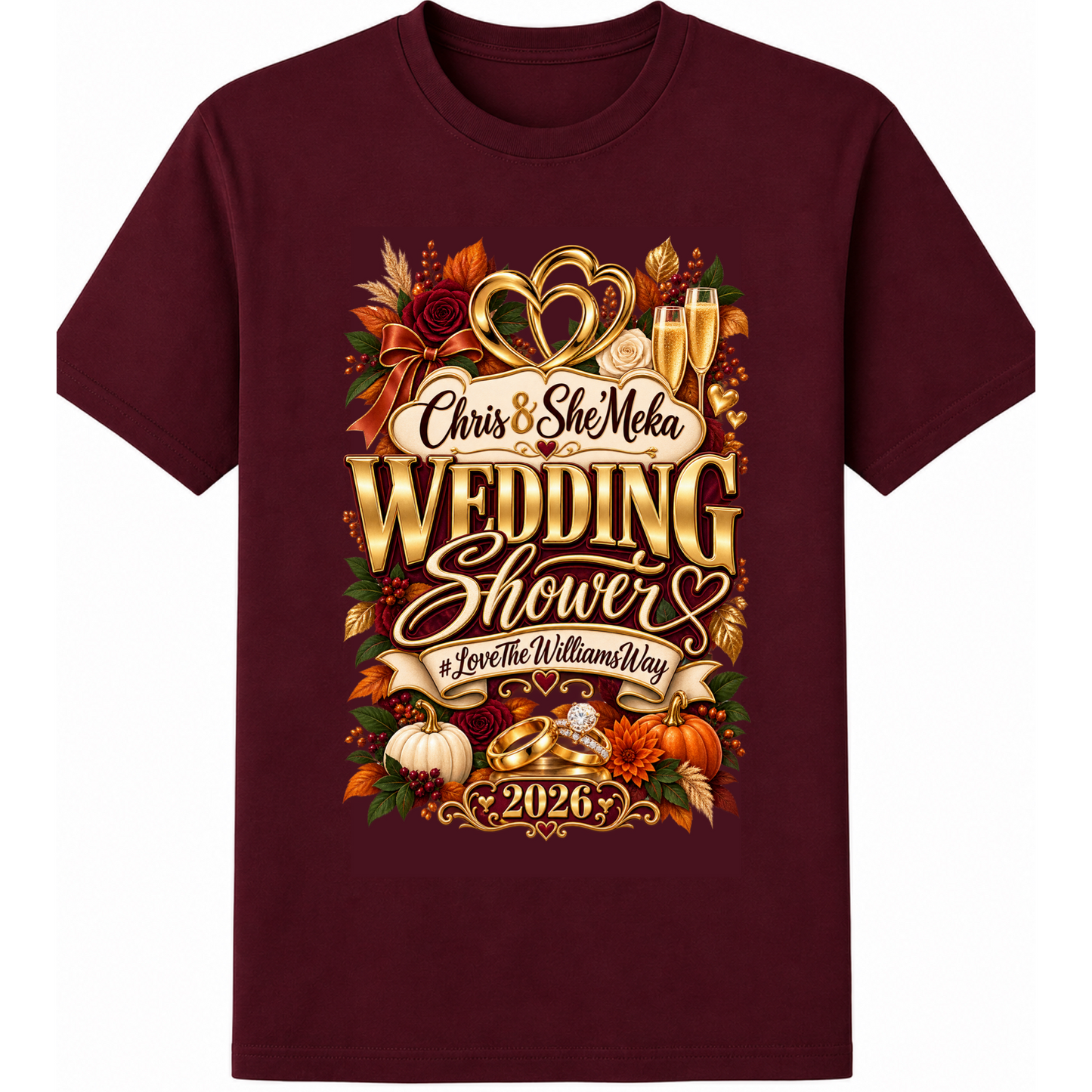 Wedding Shower Shirts