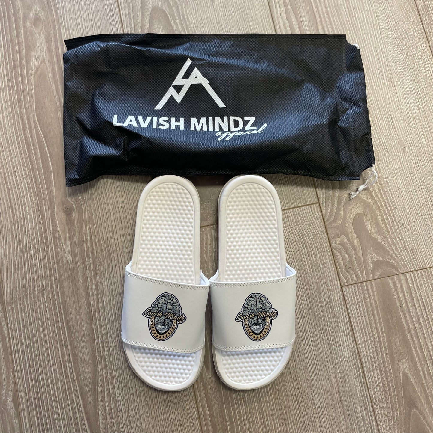 White Lavish Brain Slides