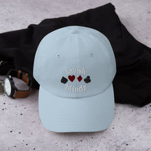 Load image into Gallery viewer, Lucky Lavish Dad hat (White Words)