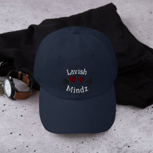 Load image into Gallery viewer, Lucky Lavish Dad hat (White Words)