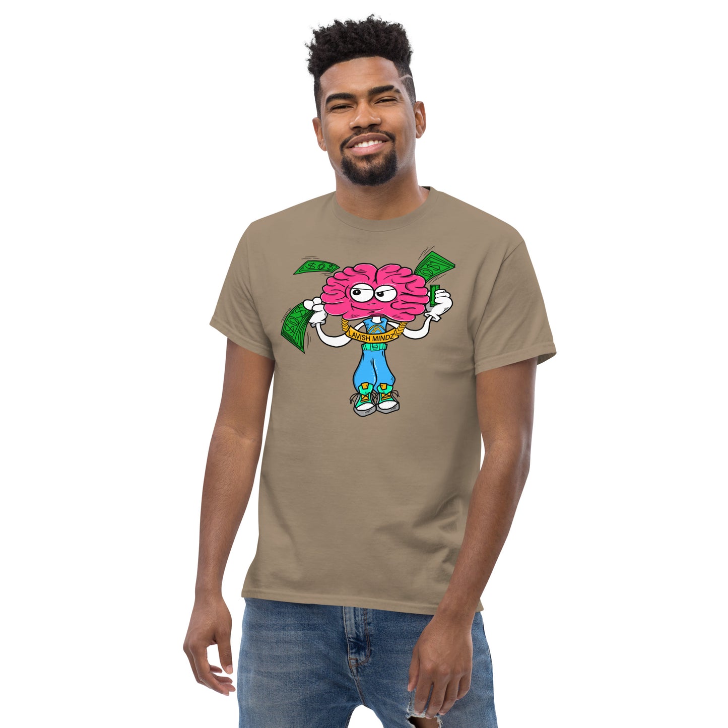 Brain Man Mens tee