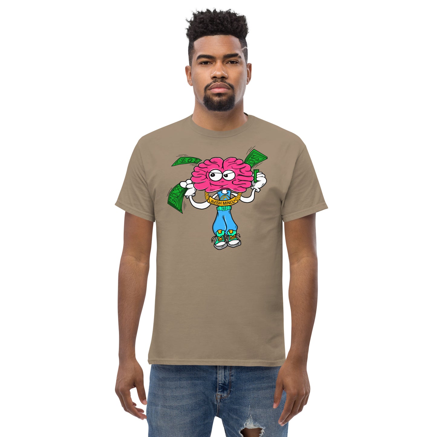 Brain Man Mens tee