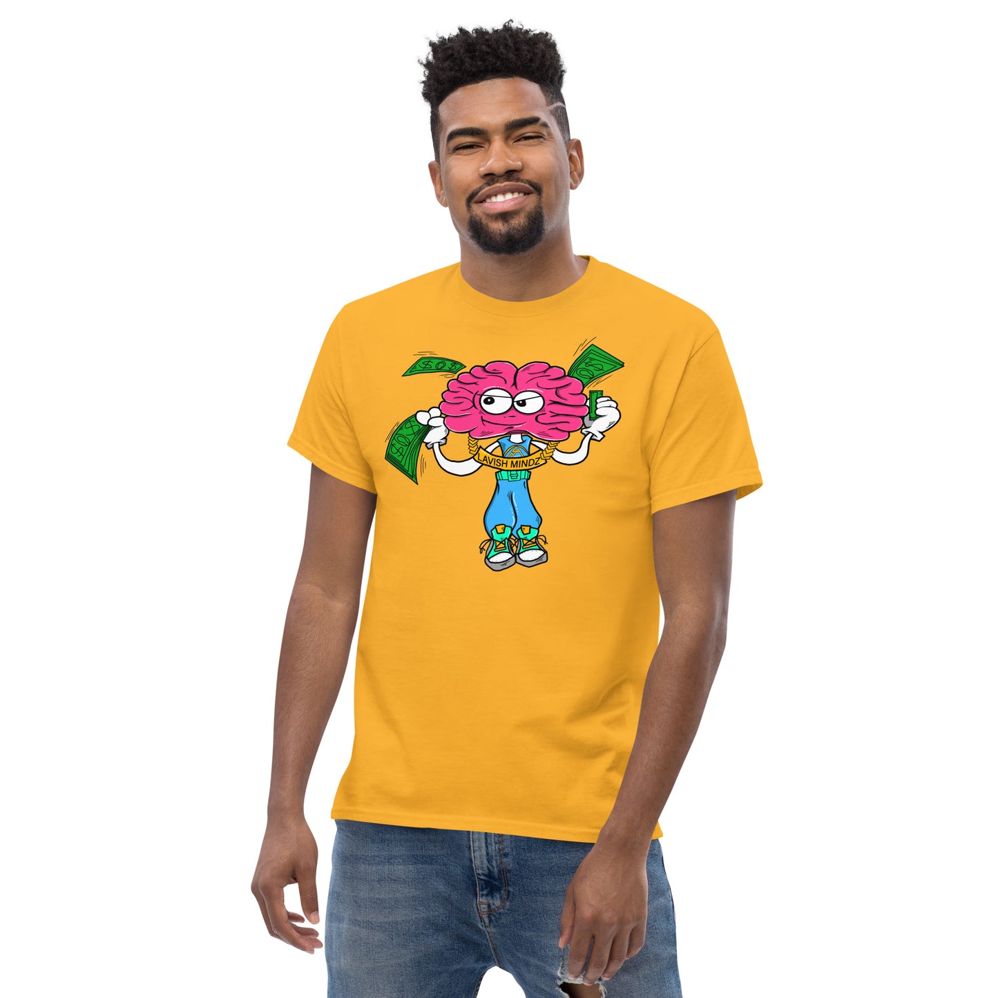 Brain Man Mens tee
