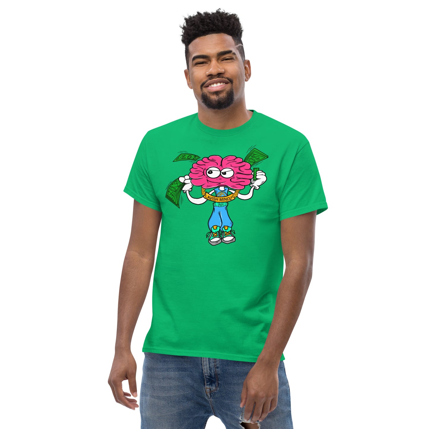 Brain Man Mens tee