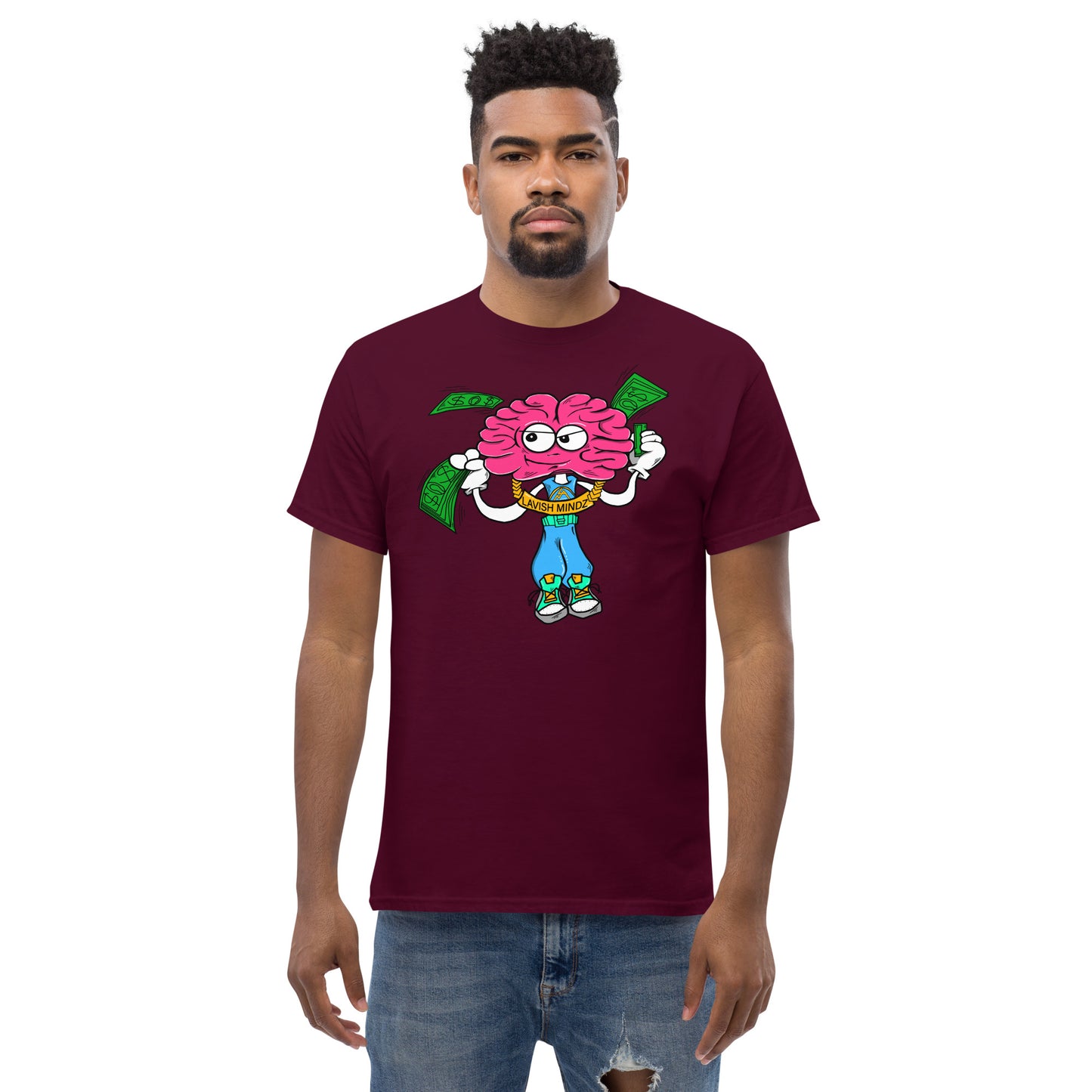 Brain Man Mens tee