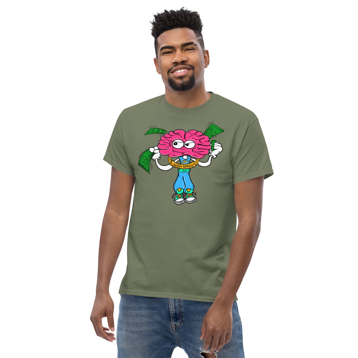 Brain Man Mens tee