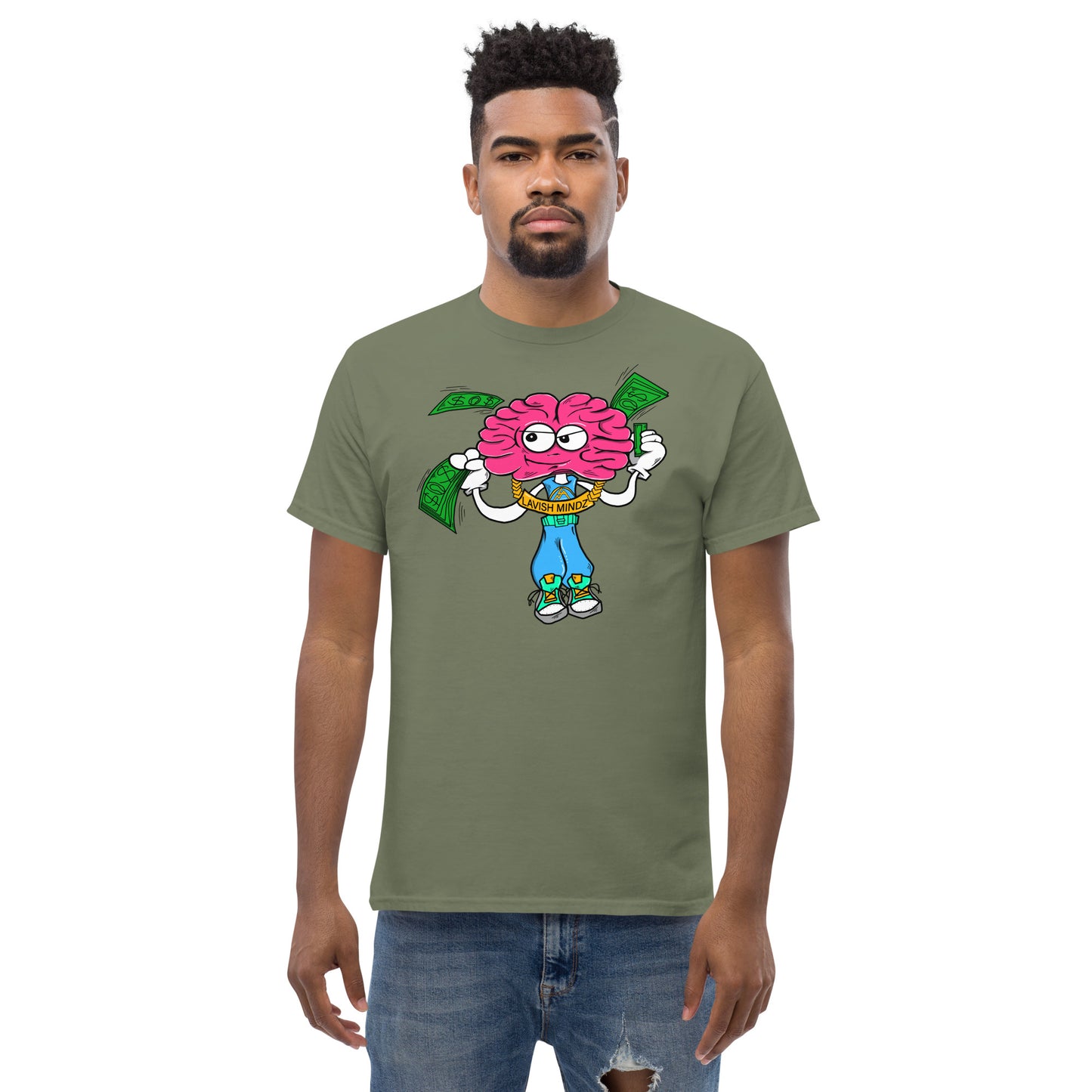 Brain Man Mens tee