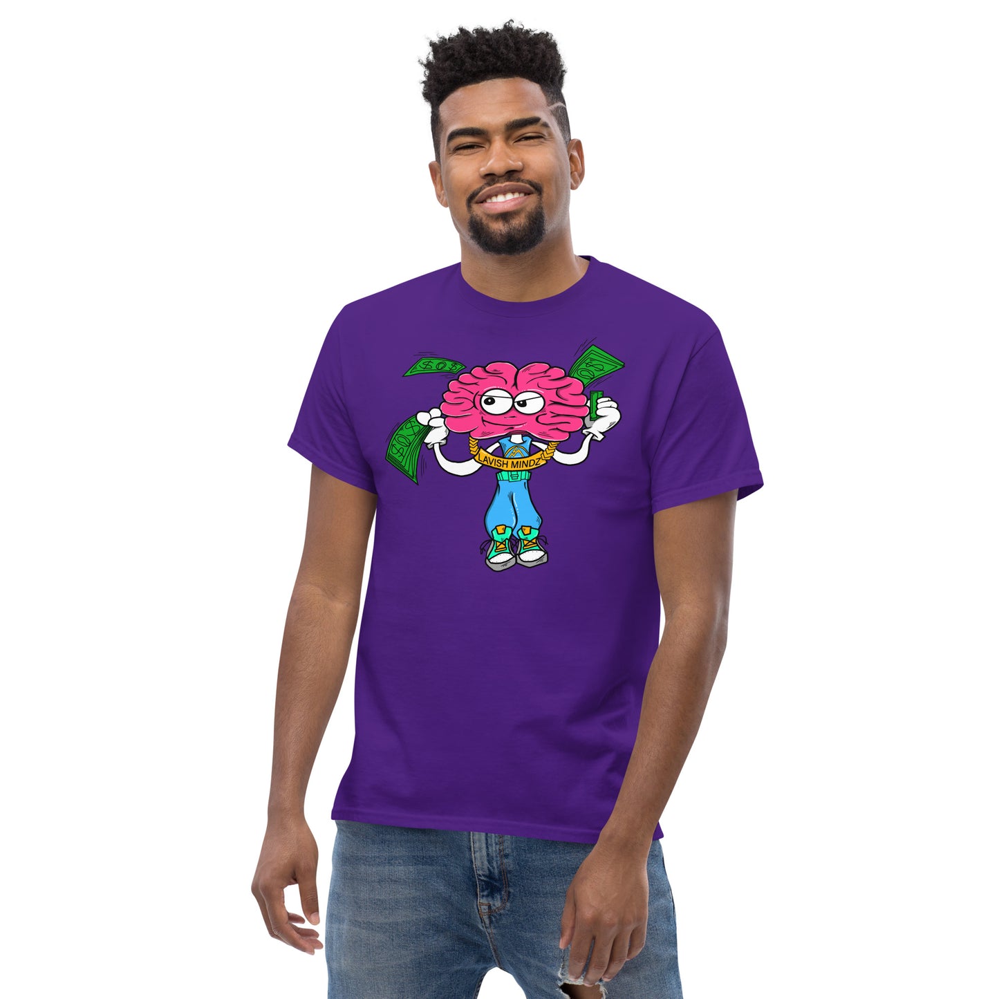 Brain Man Mens tee