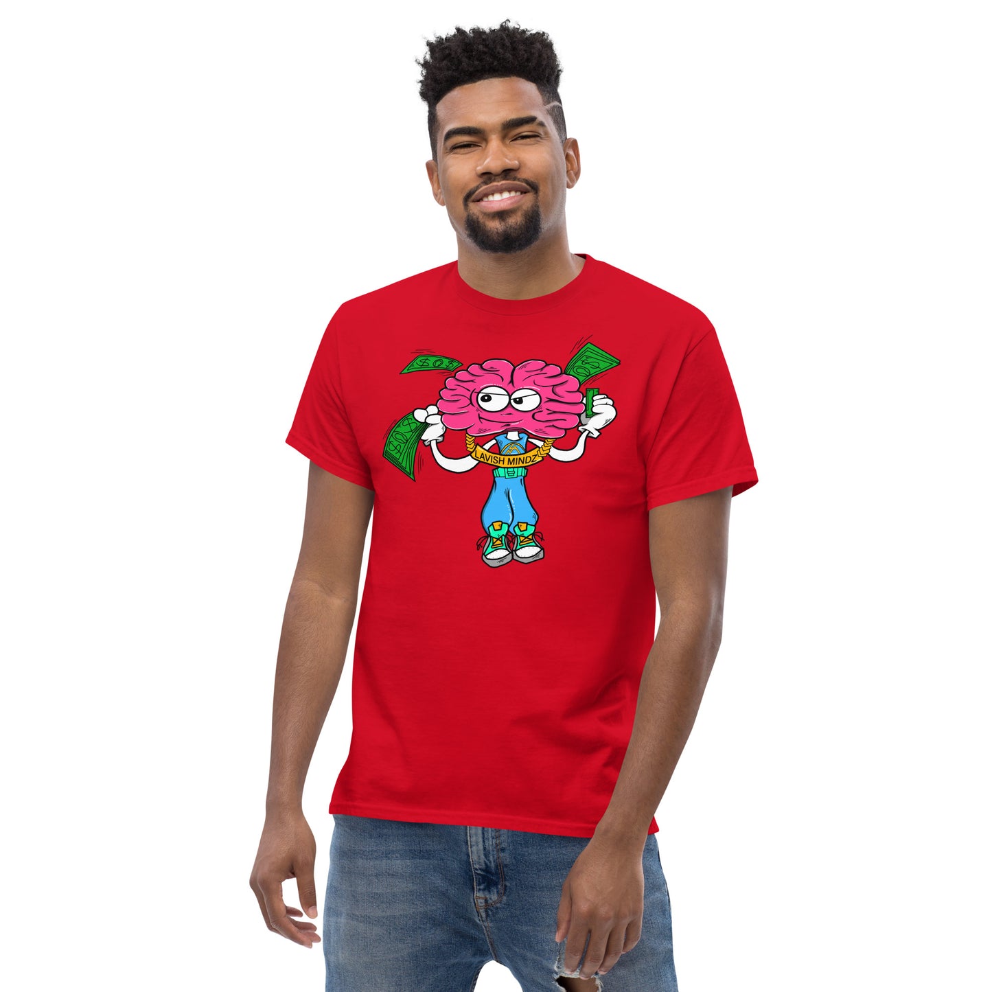 Brain Man Mens tee