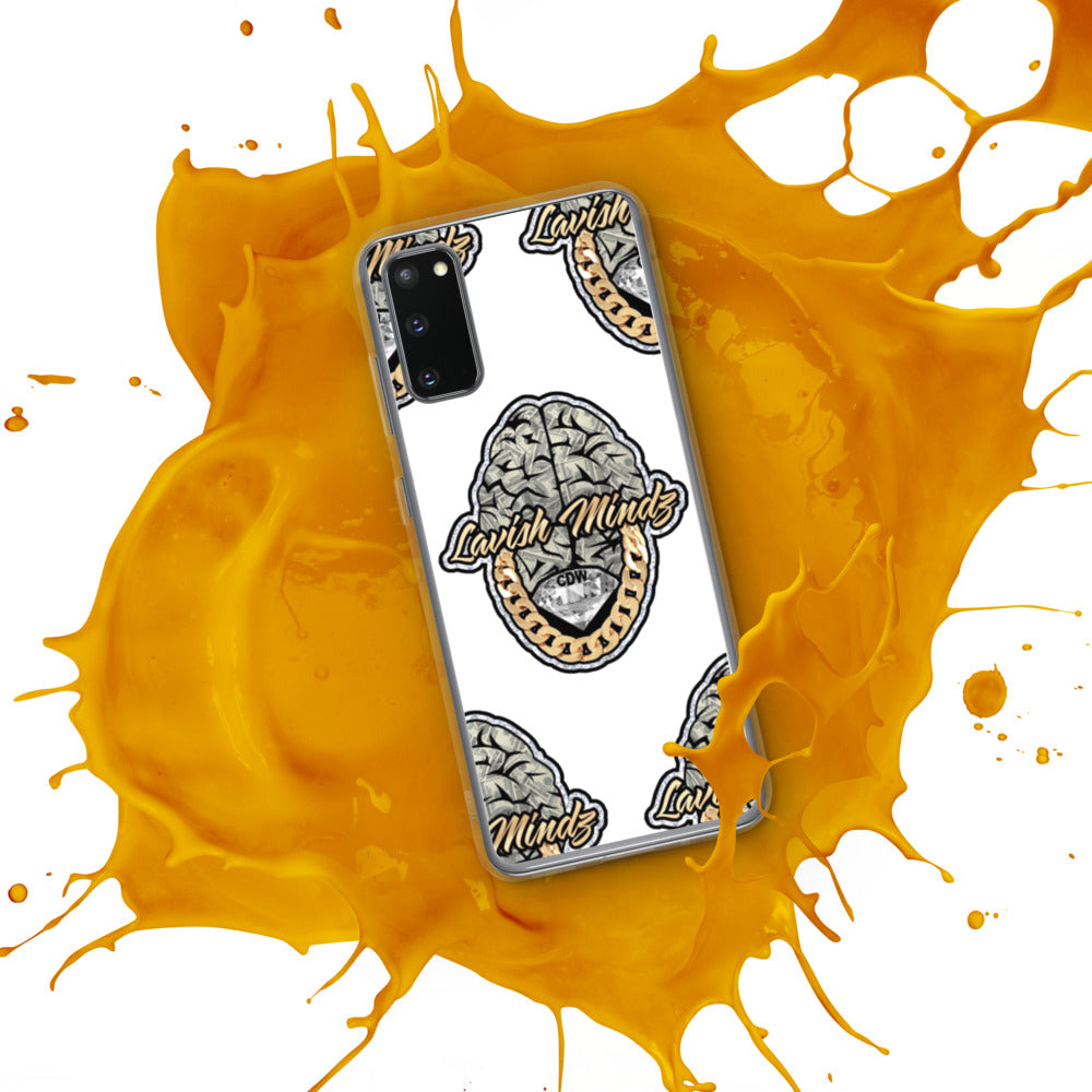 Lavish Brain White Samsung Case