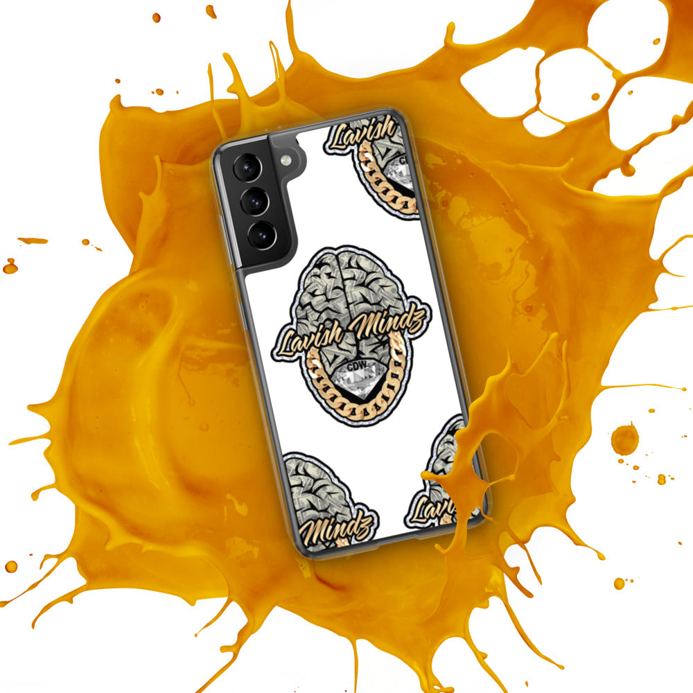 Lavish Brain White Samsung Case
