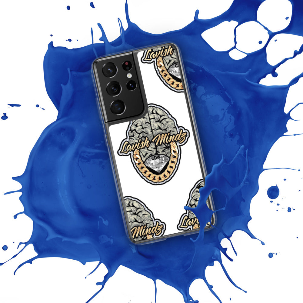 Lavish Brain White Samsung Case