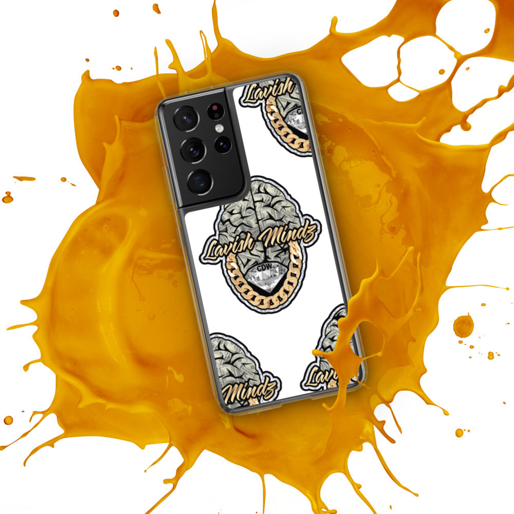 Lavish Brain White Samsung Case