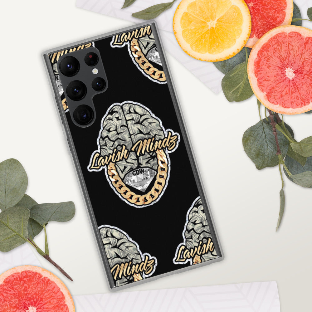 Lavish Brain Black Samsung Case