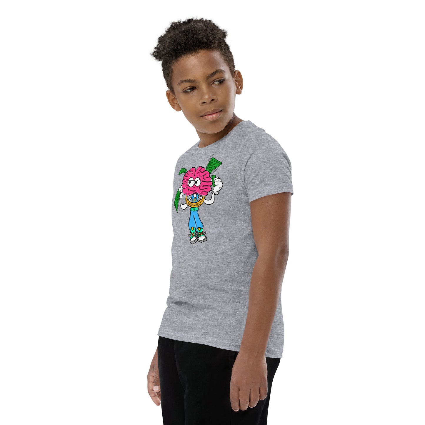 Brain Man Youth Short Sleeve T-Shirt