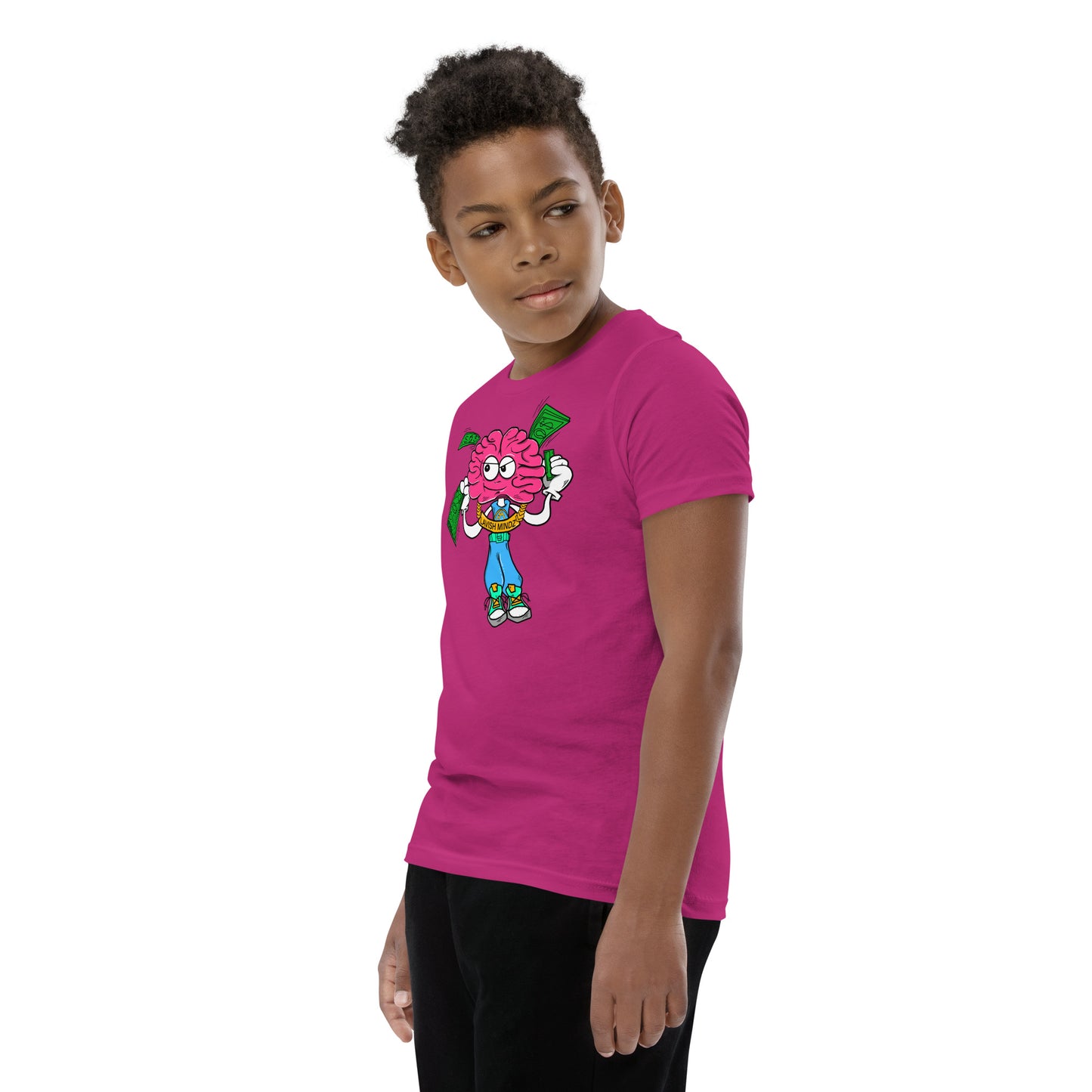 Brain Man Youth Short Sleeve T-Shirt