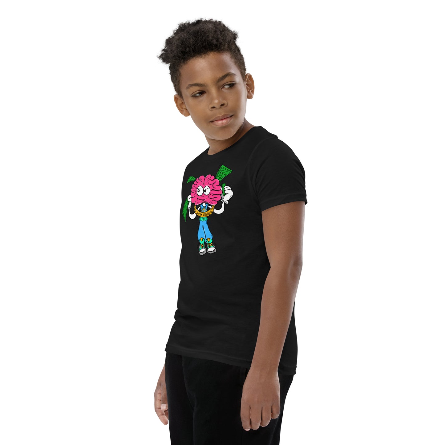 Brain Man Youth Short Sleeve T-Shirt