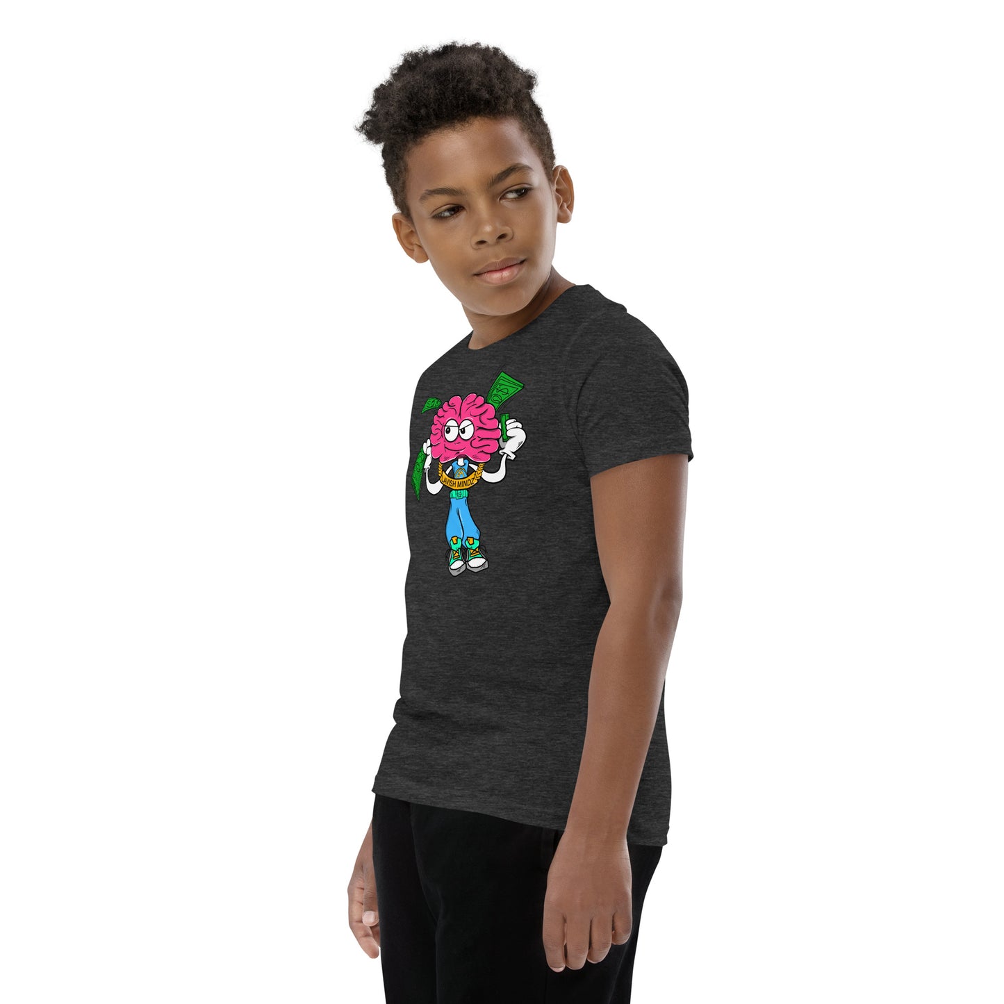 Brain Man Youth Short Sleeve T-Shirt
