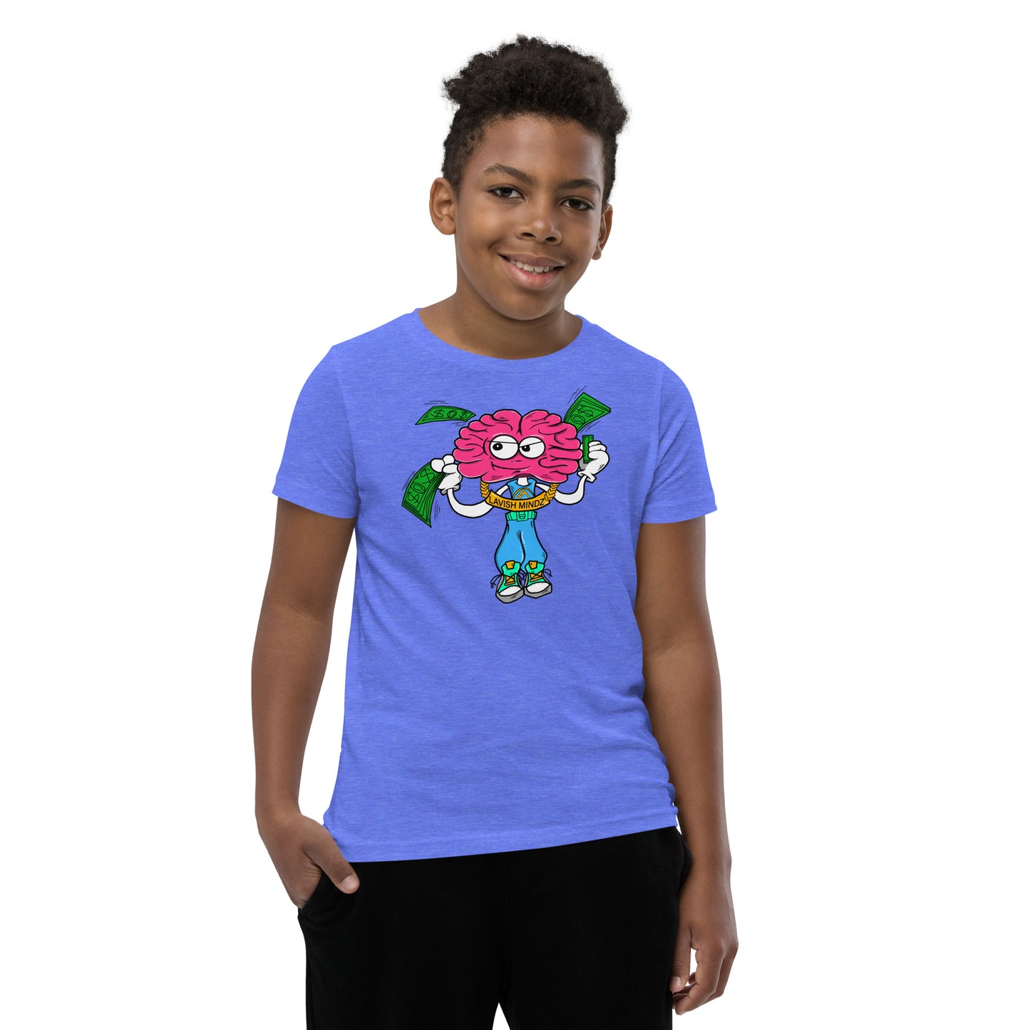 Brain Man Youth Short Sleeve T-Shirt