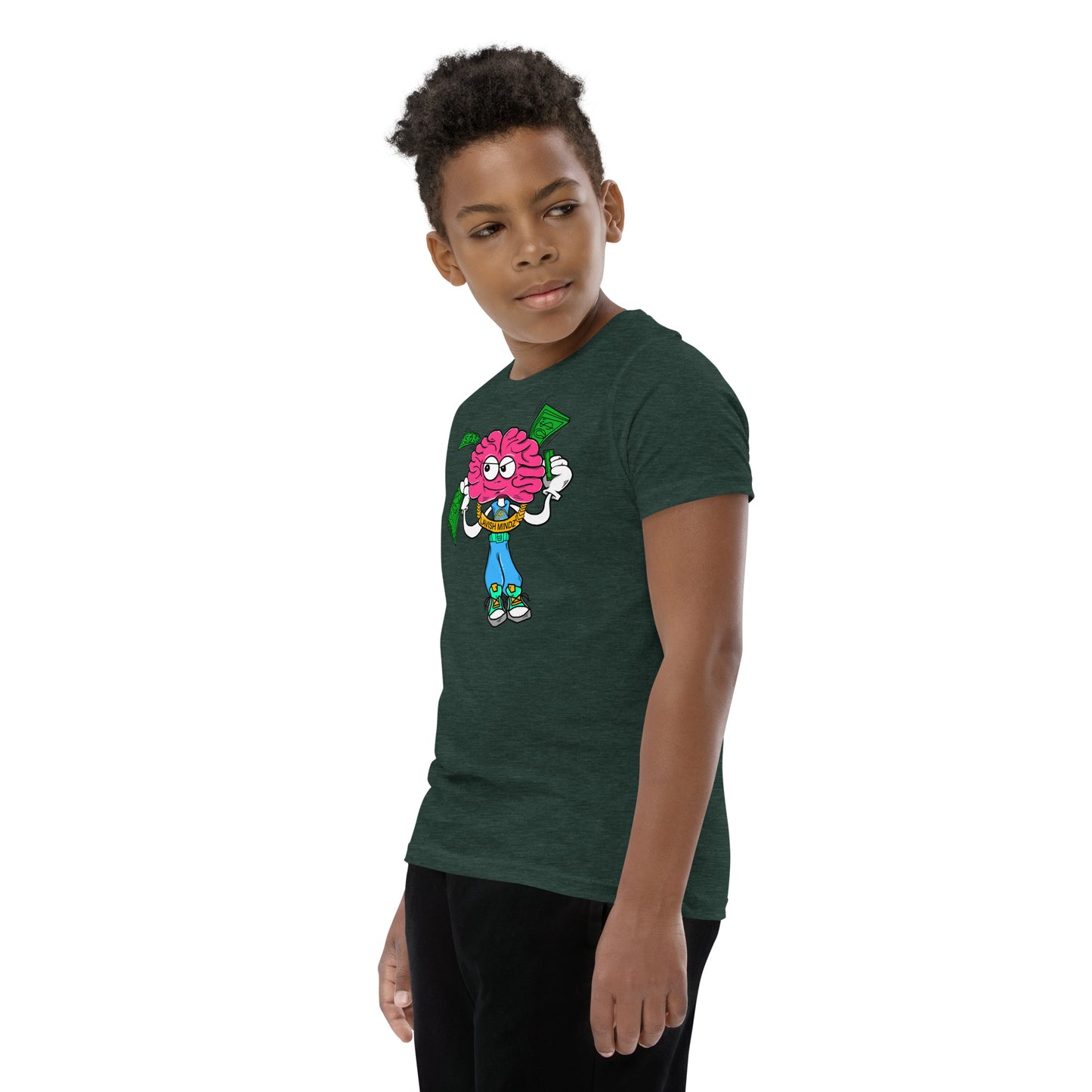 Brain Man Youth Short Sleeve T-Shirt