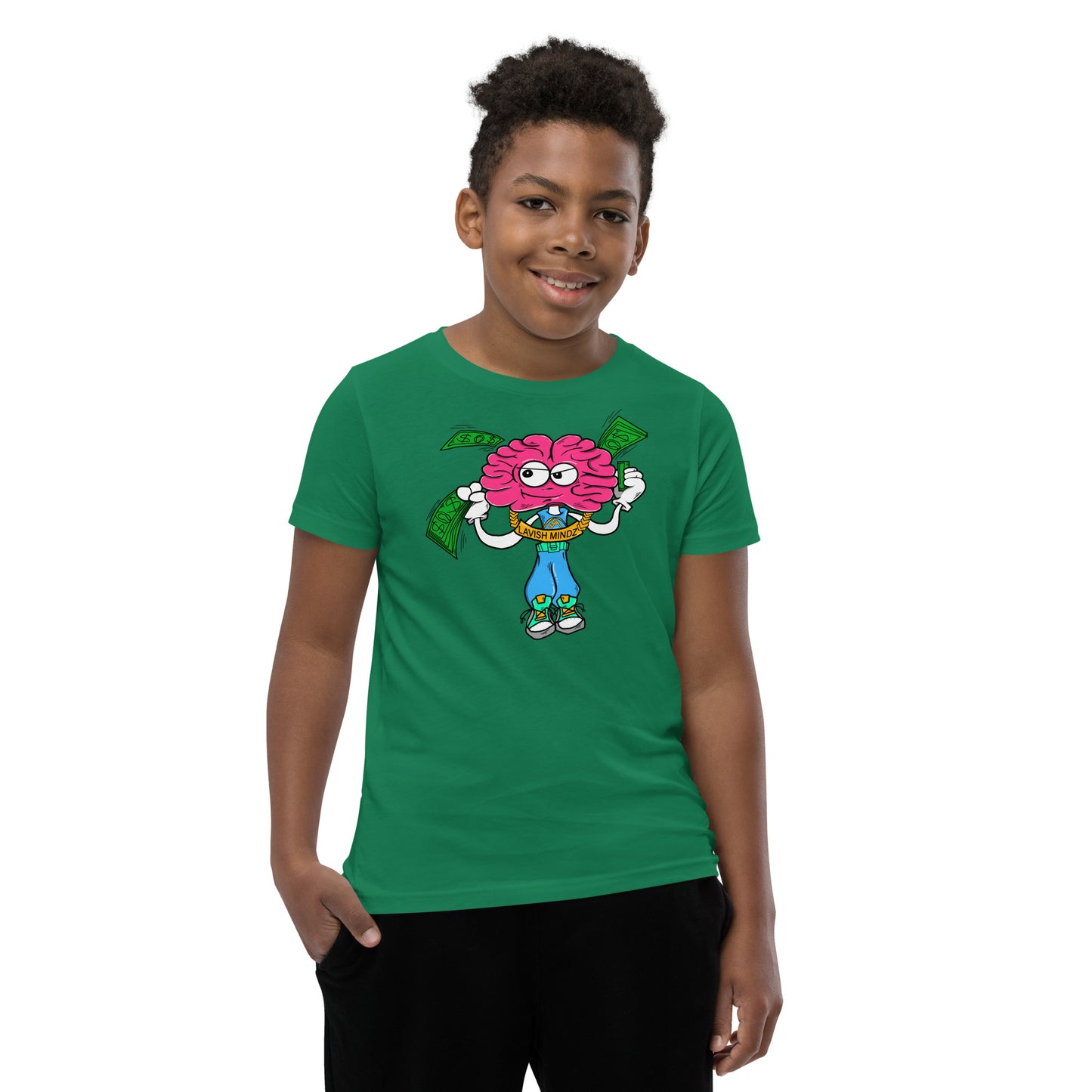 Brain Man Youth Short Sleeve T-Shirt