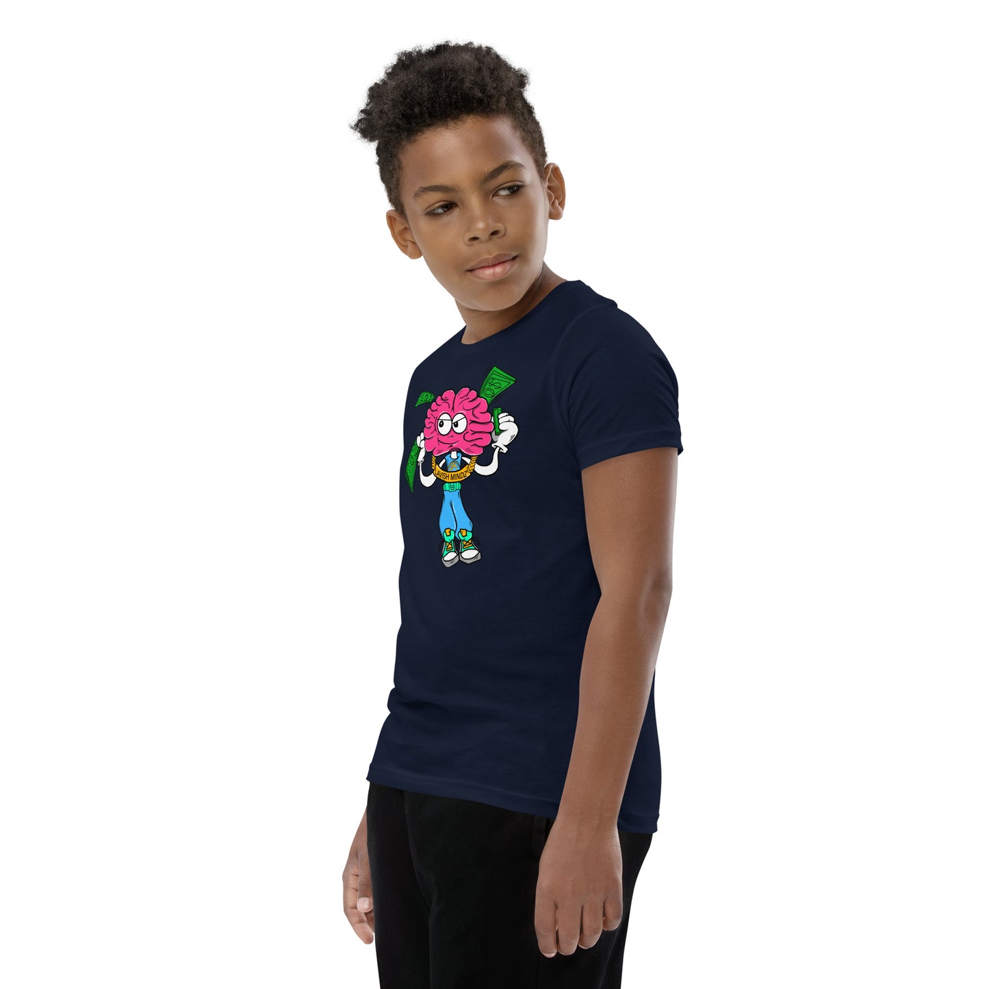 Brain Man Youth Short Sleeve T-Shirt