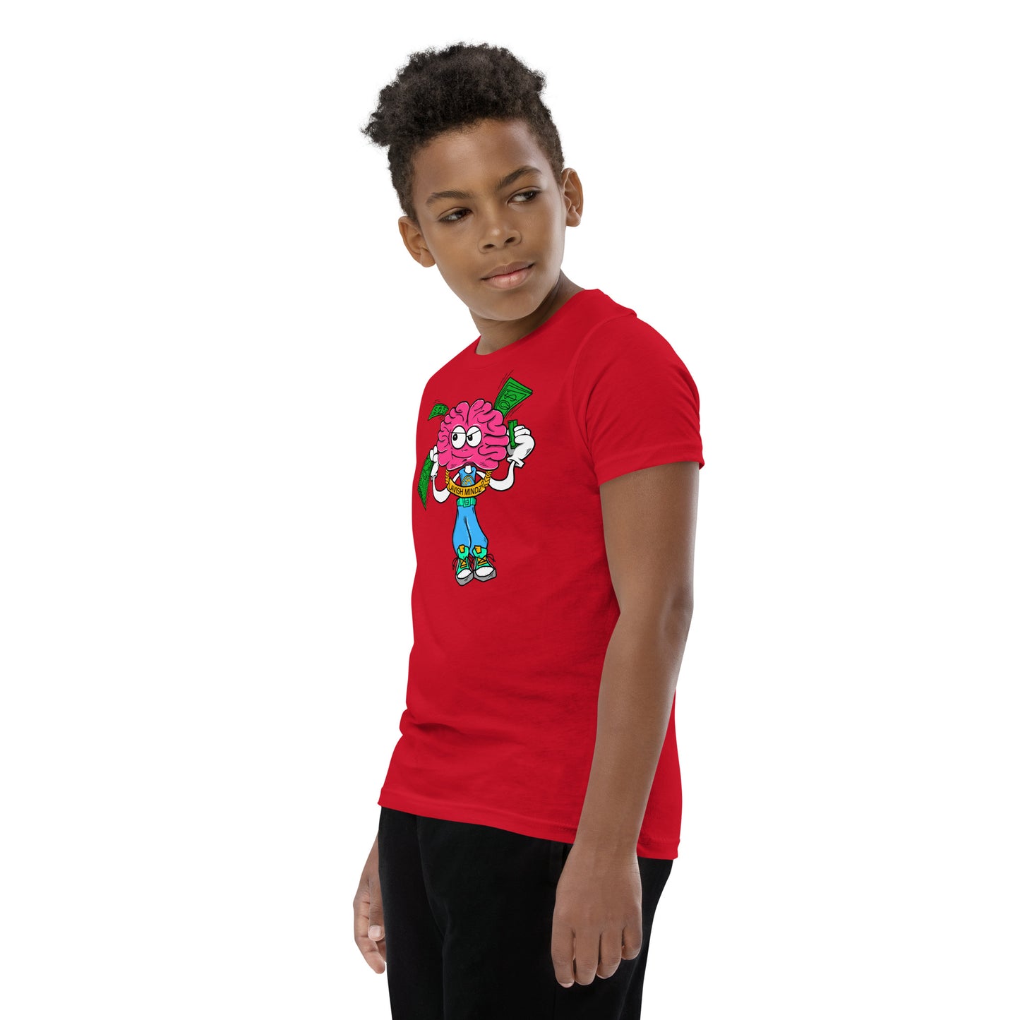 Brain Man Youth Short Sleeve T-Shirt