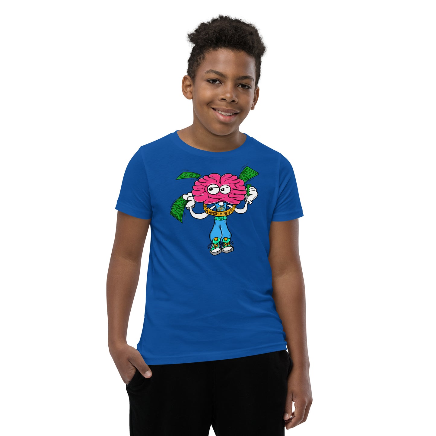 Brain Man Youth Short Sleeve T-Shirt