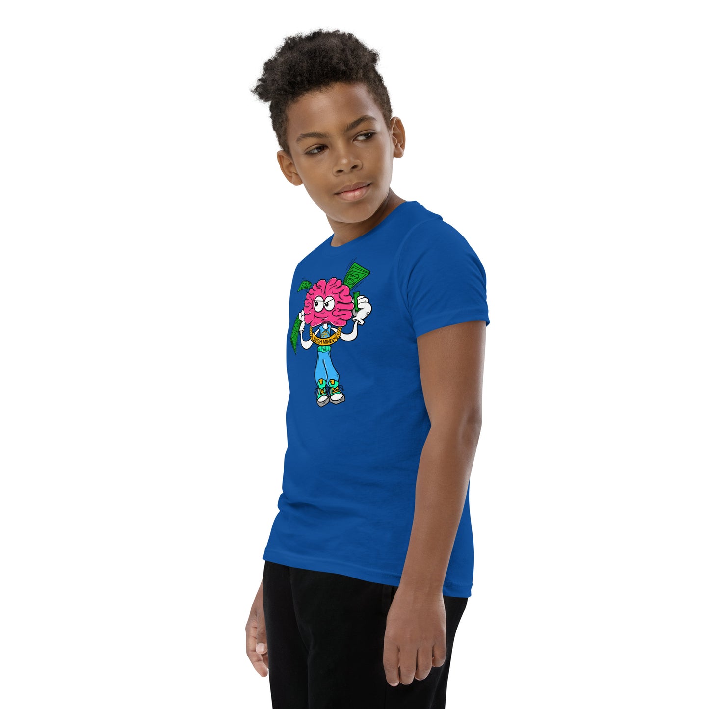 Brain Man Youth Short Sleeve T-Shirt
