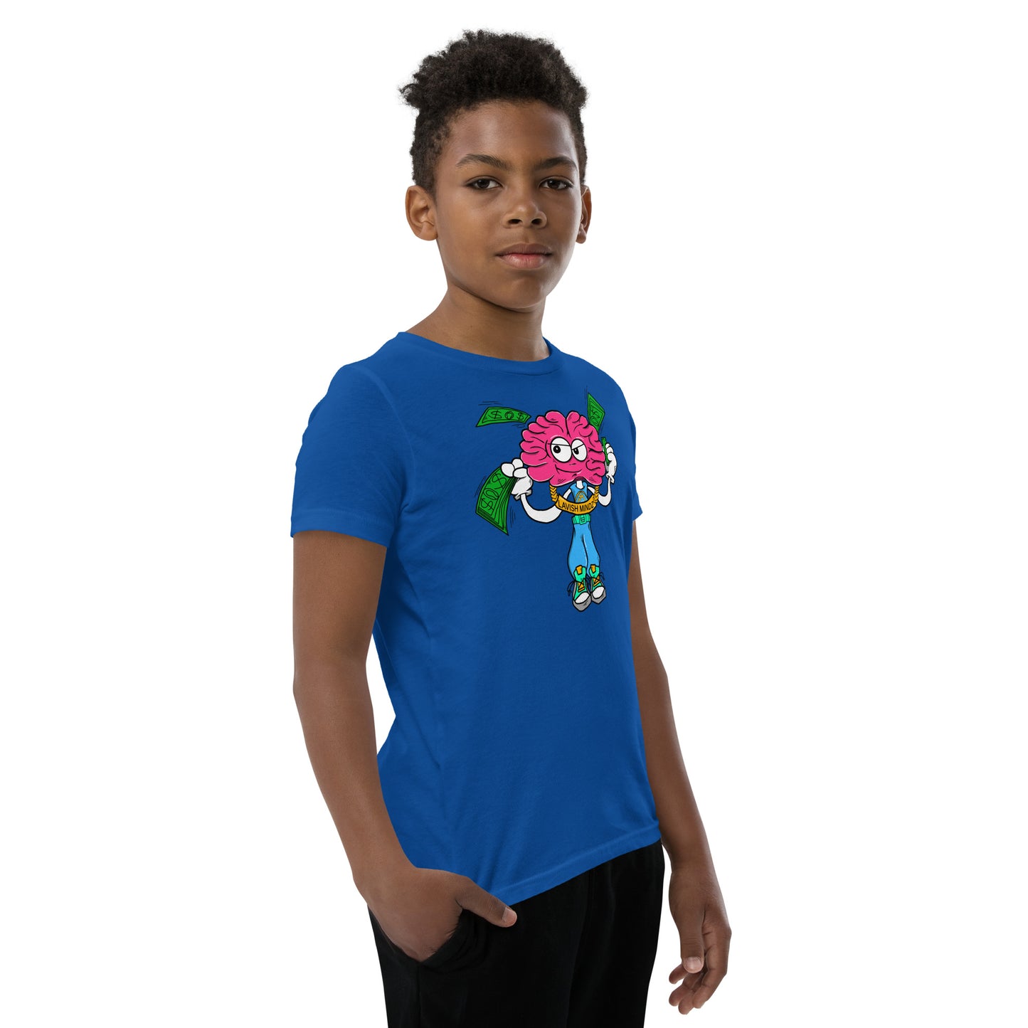 Brain Man Youth Short Sleeve T-Shirt