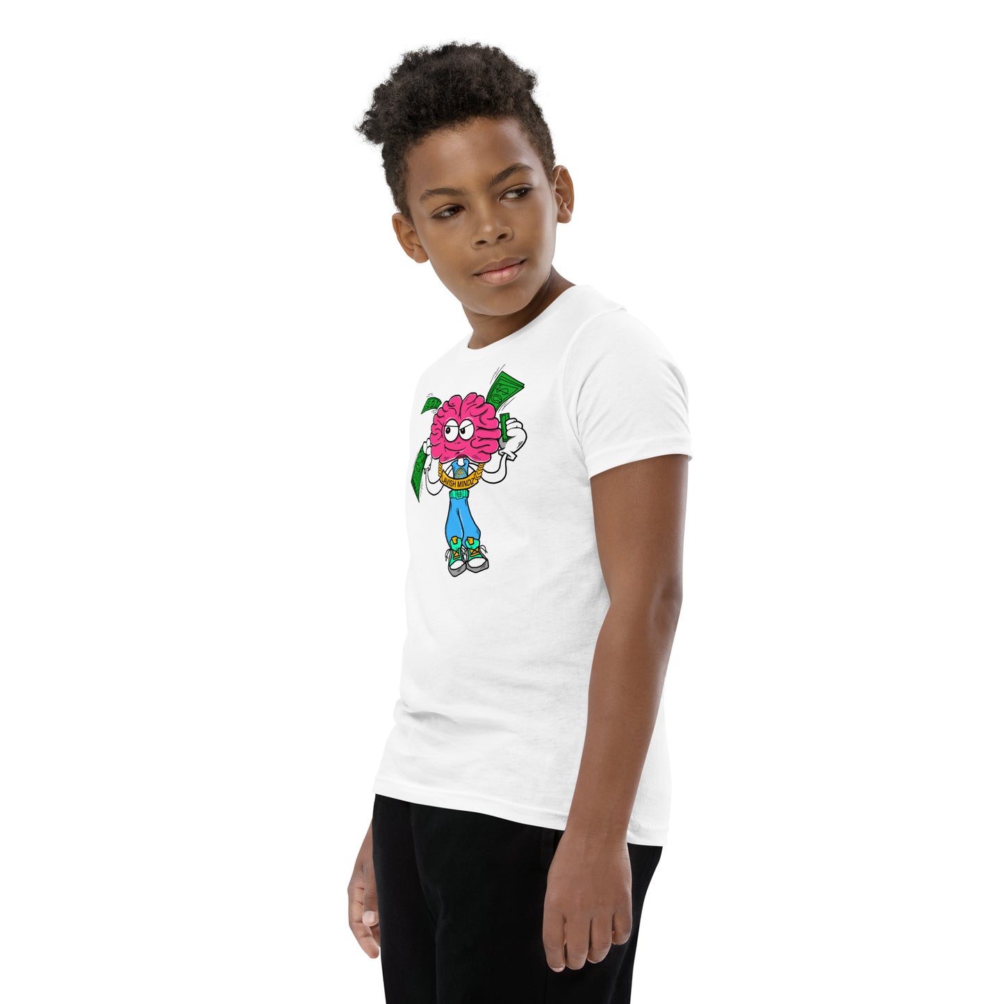 Brain Man Youth Short Sleeve T-Shirt