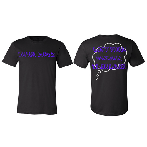 Think Bubble Black w/Purple