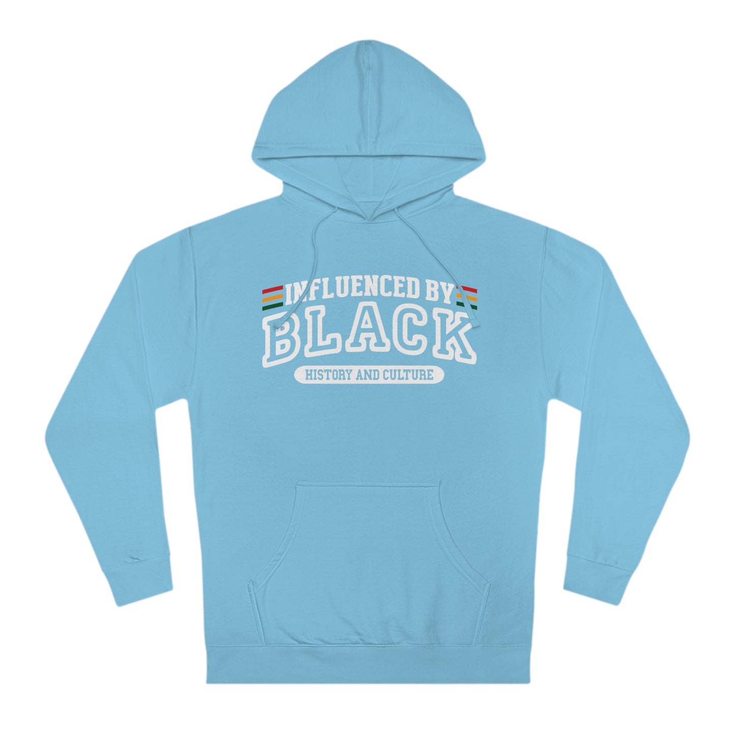 Influenced by Black History and Culture Hoodie "White"