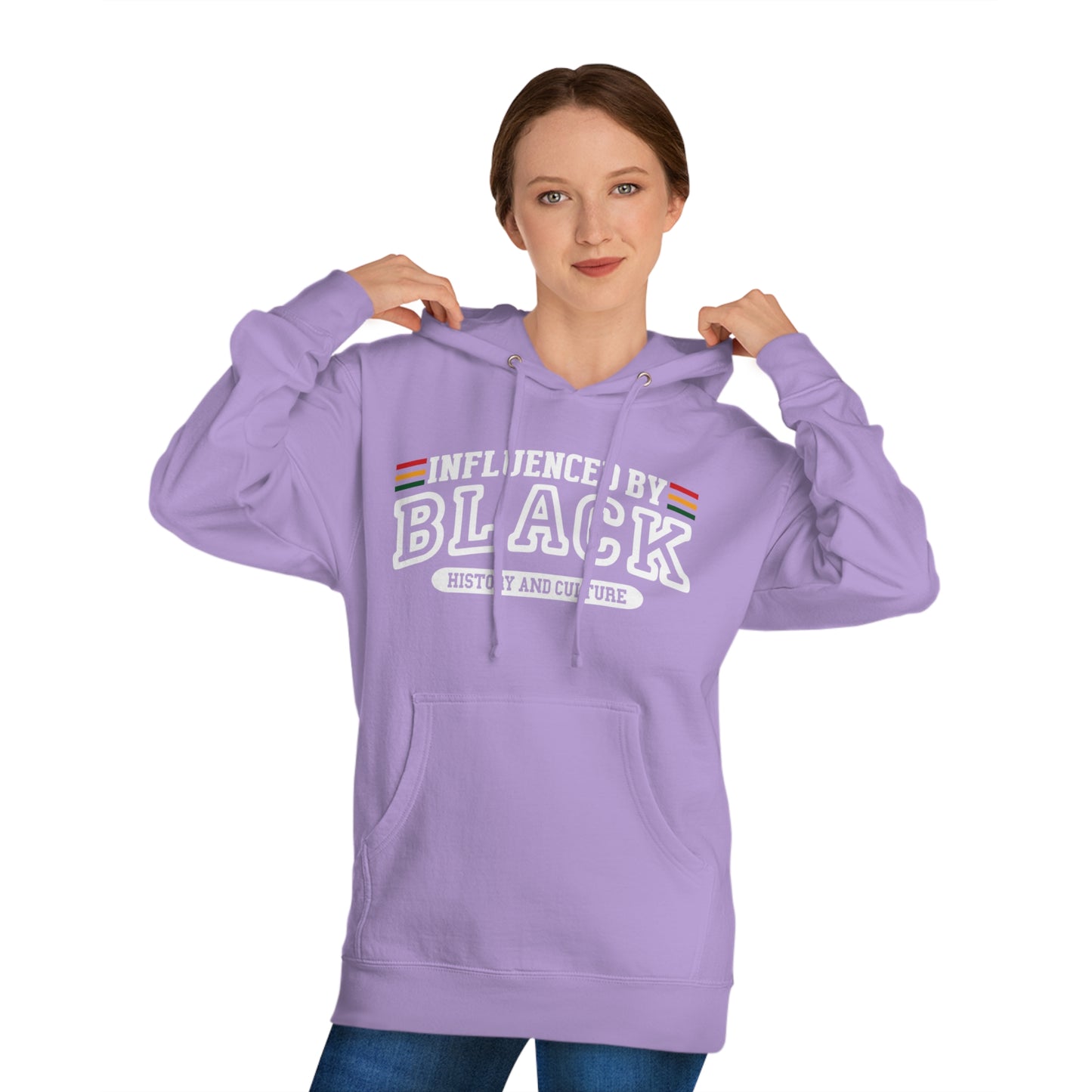 Influenced by Black History and Culture Hoodie "White"