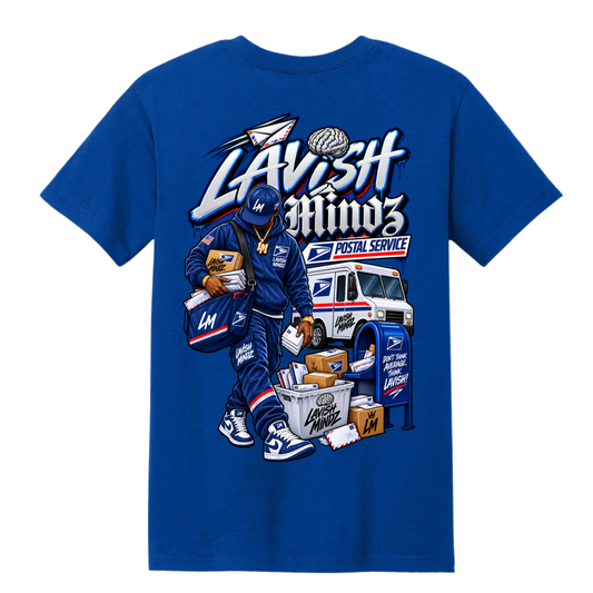 Lavish Mindz Postal Service Guy “Royal Blue”