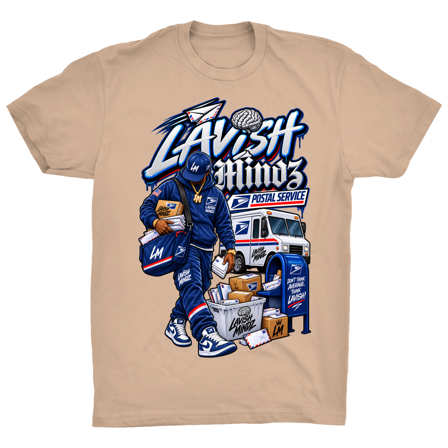 Lavish Mindz Postal Service Guy “Tan”