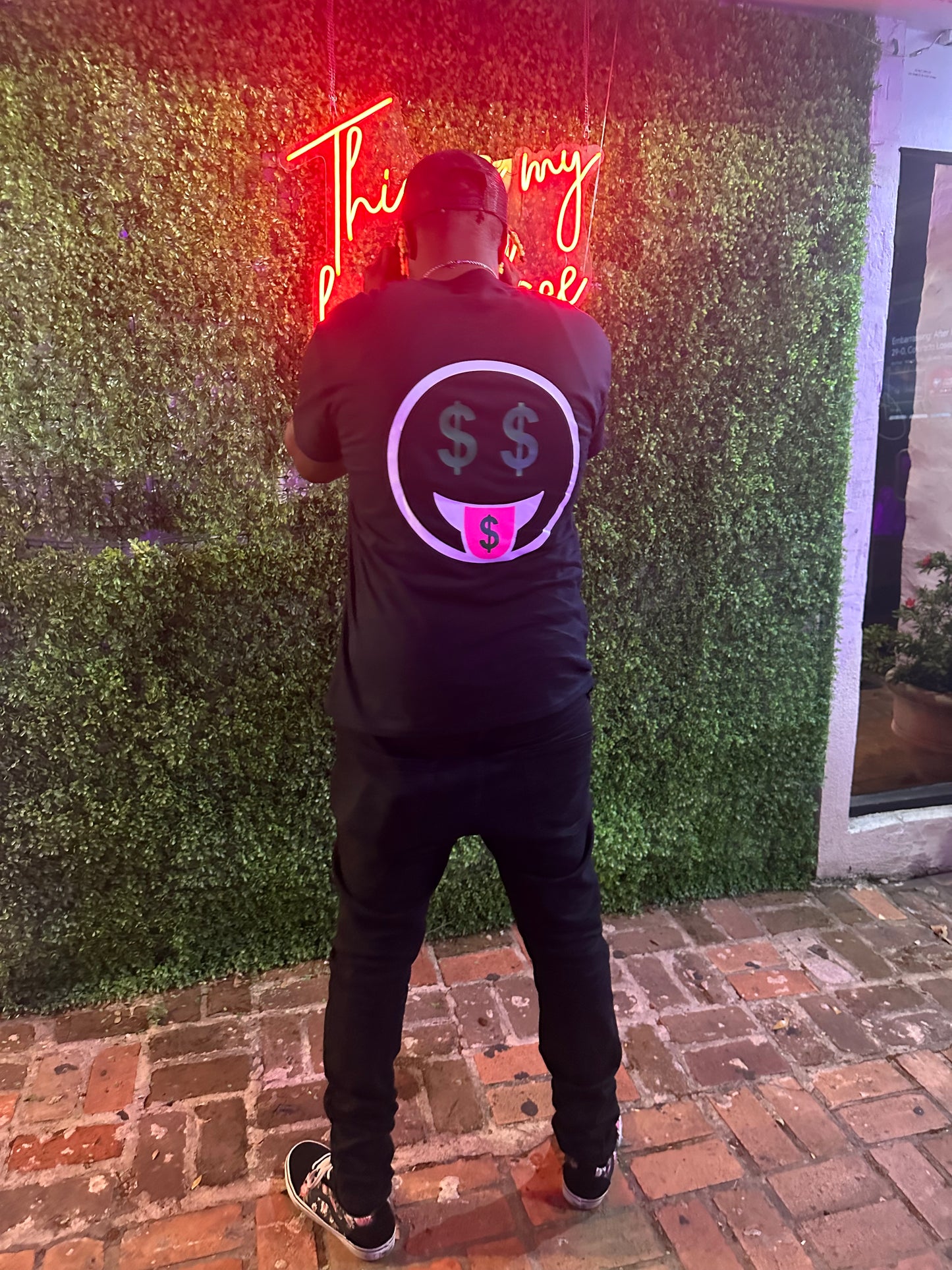 Money Face Tongue Tee