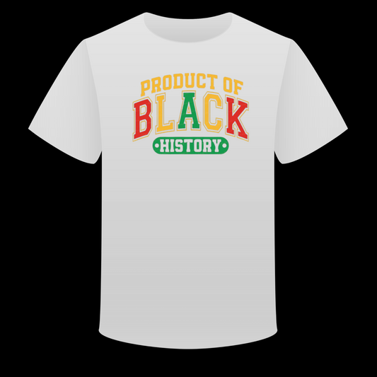 Product of Black History “White”