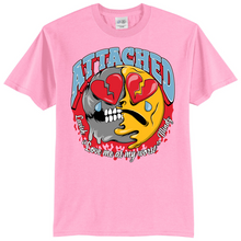 Load image into Gallery viewer, Attached Emoji Pink Tee