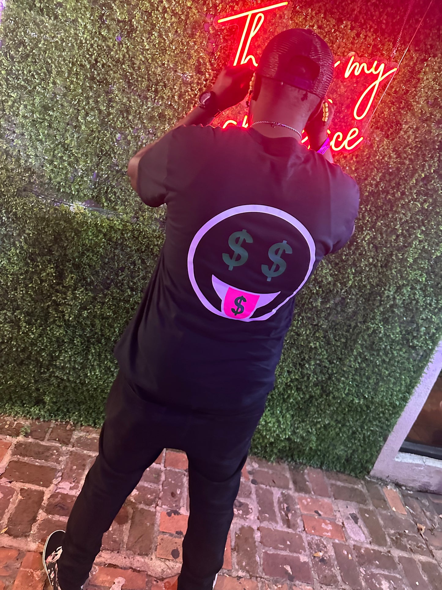 Money Face Tongue Tee