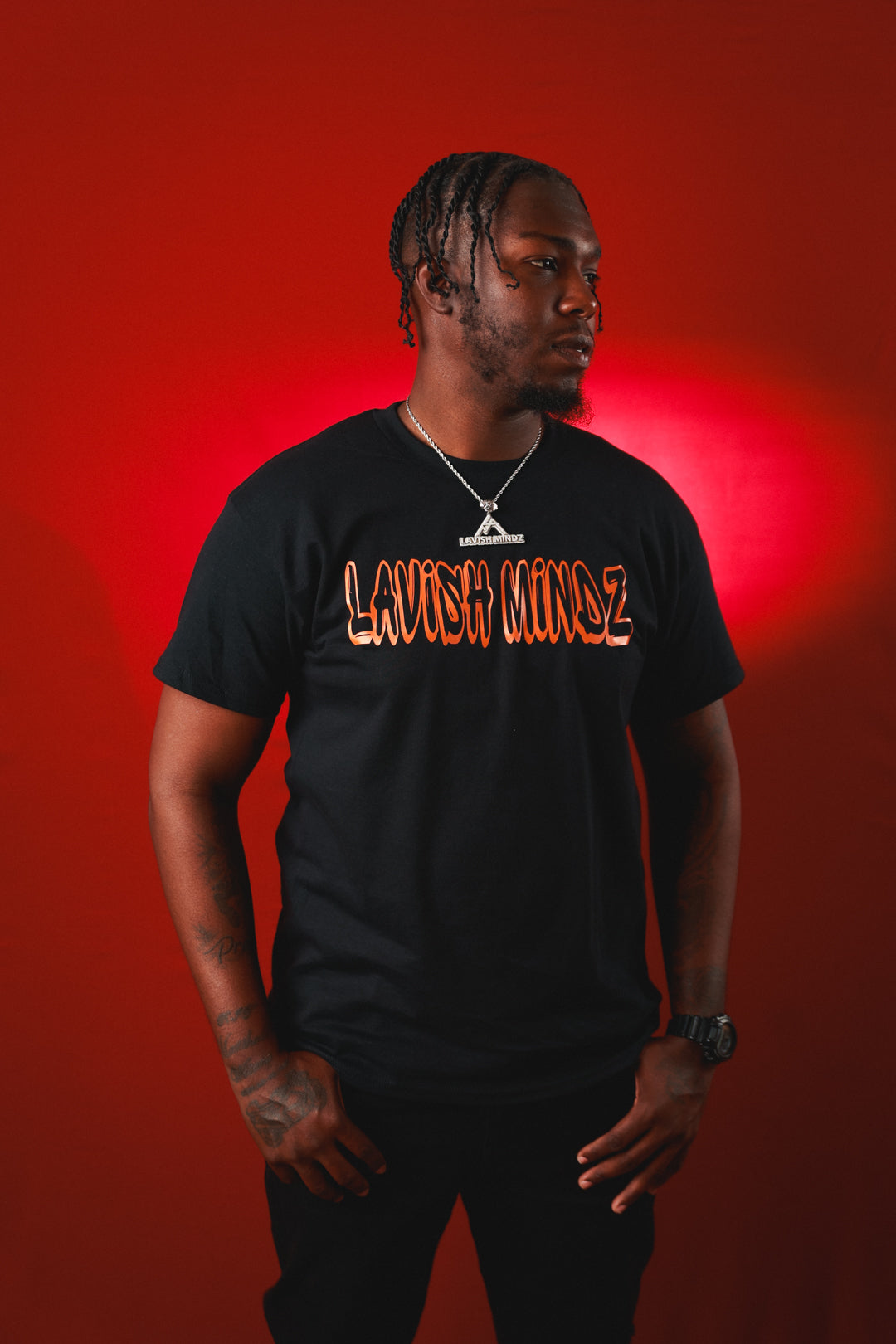 Think Bubble Black w/Orange