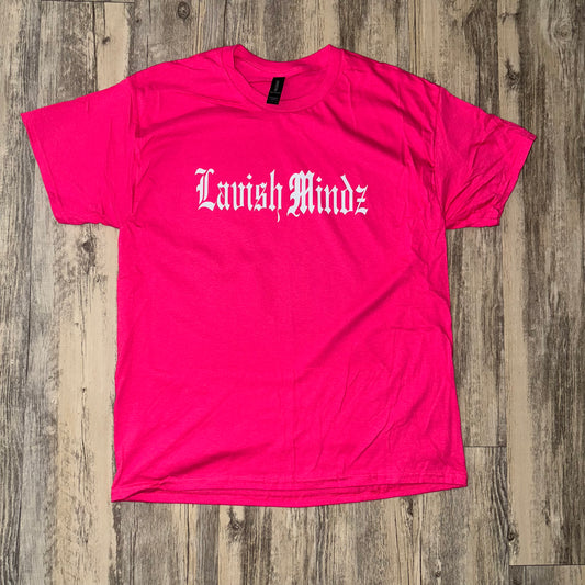 Gothic Font Lavish Mindz w/brain “Pink”