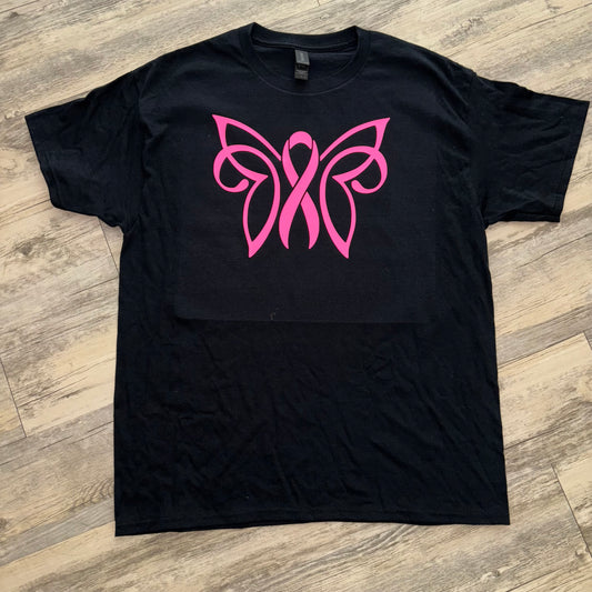 Breast Cancer Awareness Butterfly