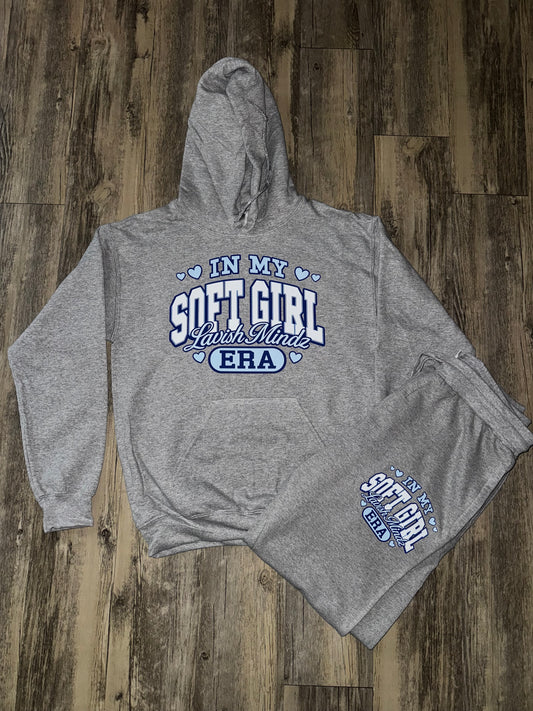 Soft Girl Era Set “Grey w/Blue”